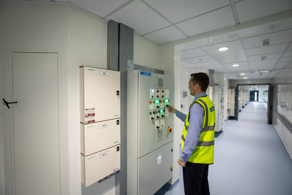 Inside a ModuleCo Negative pressure Isolation Ward Image