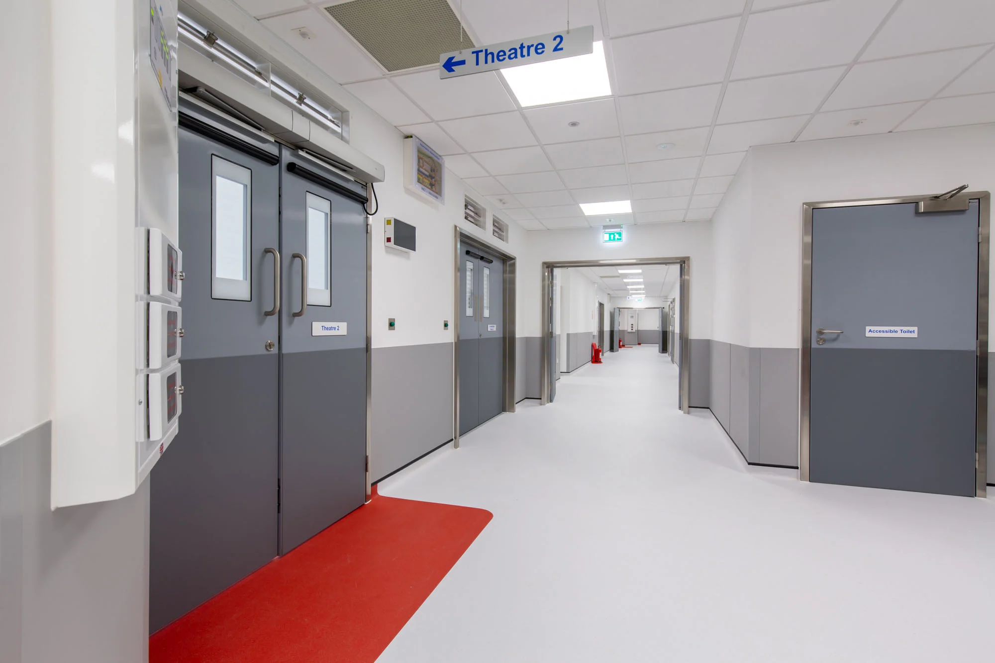 ModuleCo Modular Twin Operating Theatre Suite Corridor image