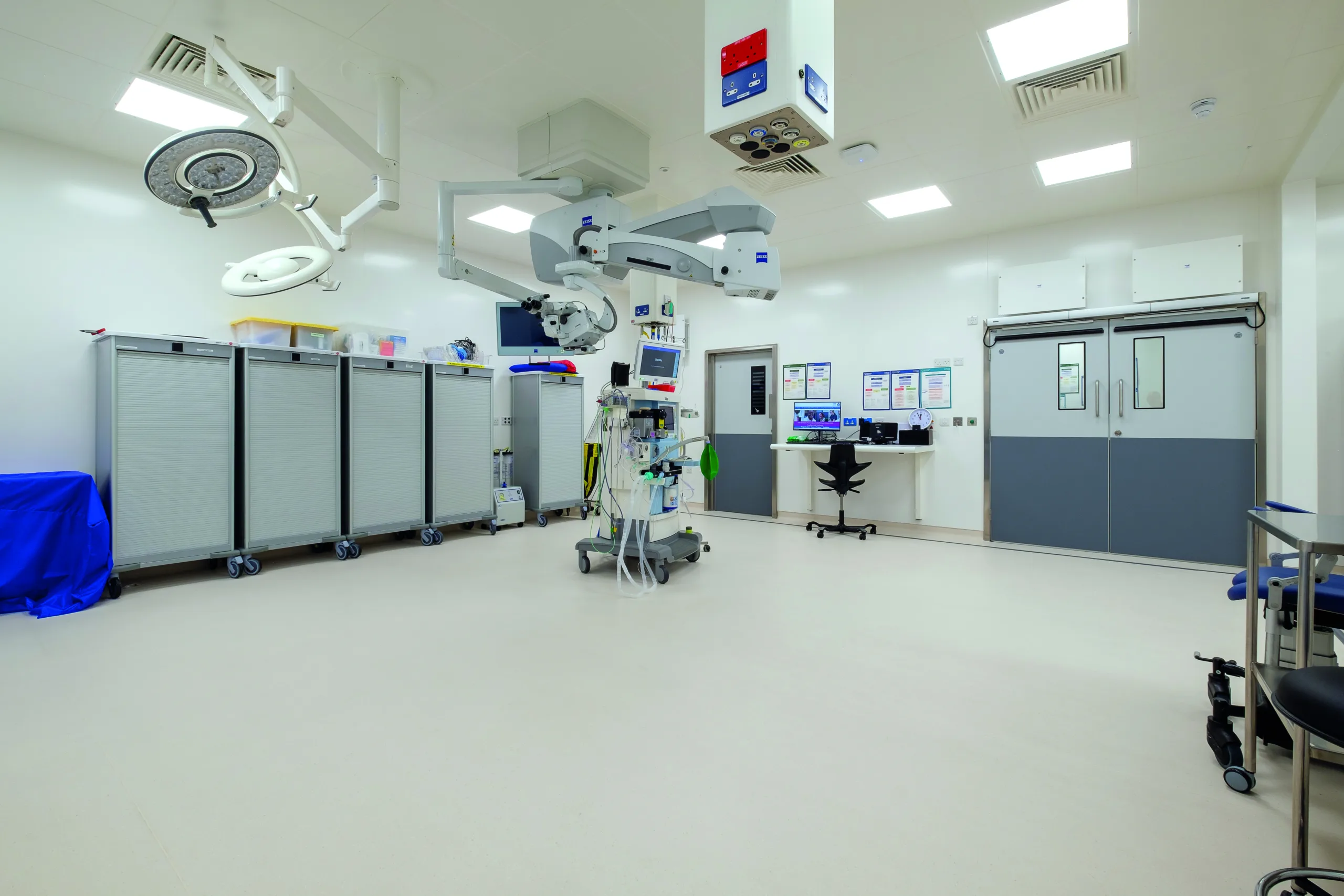 Ophthalmic Operating Theatre and Recovery at St Mary’s Hospital – Isle of Wight, United Kingdom