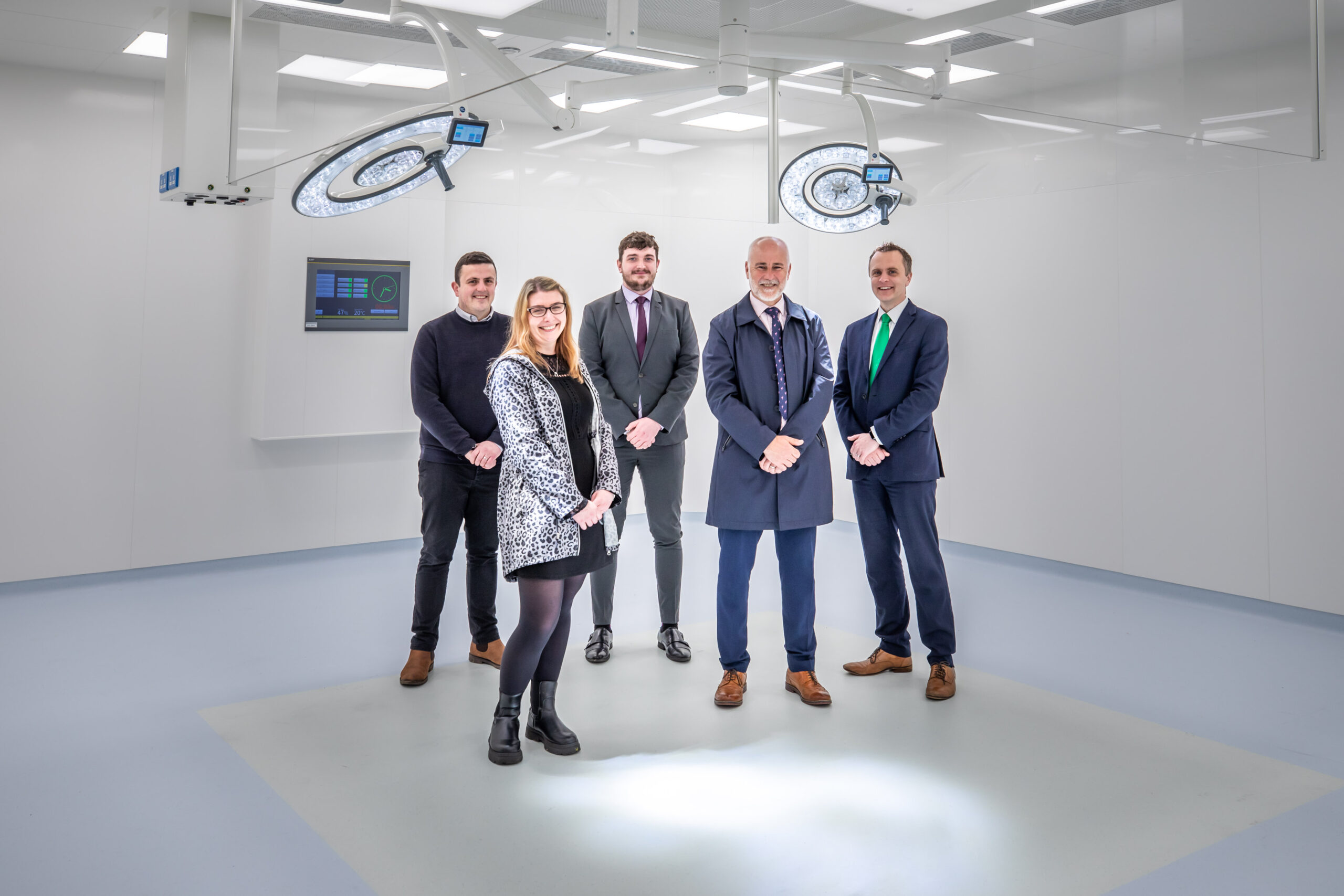 Sulis Hospital Operating Theatre Suite and Recovery Ward Handover Photograph