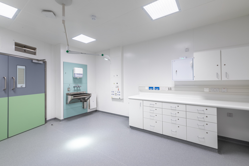 ModuleCo Modular Surgical Hub Montagu Hospital Anaesthetic Room