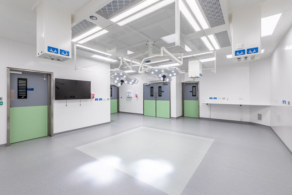 ModuleCo Modular Surgical Hub Montagu Hospital Operating Theatre Picture 1